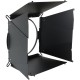 Litepanels X3 8-Leaf Rotating Barndoor (Ø200mm)
