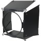 Litepanels X3 8-Leaf Rotating Barndoor (Ø200mm)