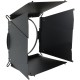 Litepanels X5/X6 8-Leaf Rotating Barndoor (Ø323mm)