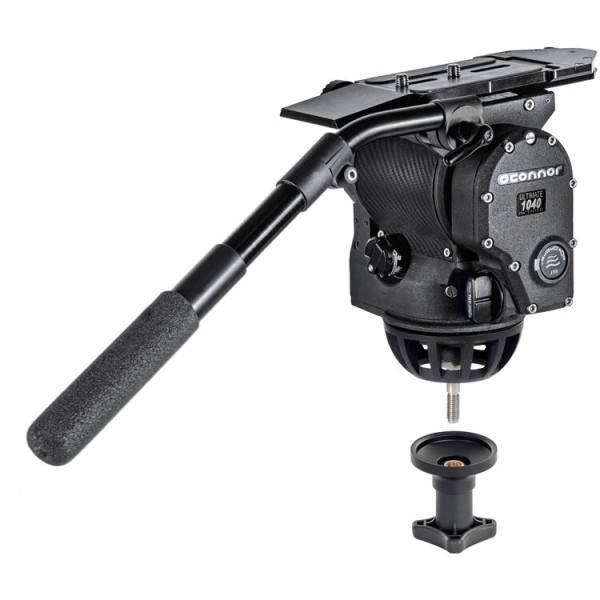 OConnor 1040 Fluid Head & 30L Carbon Fiber Tripod System (Floor Spreader)