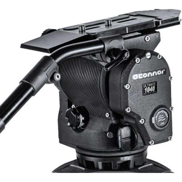 OConnor 1040 Fluid Head & 30L Carbon Fiber Tripod System (Mid-Level Spreader)