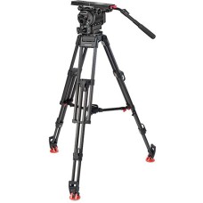 OConnor 2560 Fluid Head & 60L 150mm Bowl Carbon Fiber Tripod System (Mid-Level Spreader)
