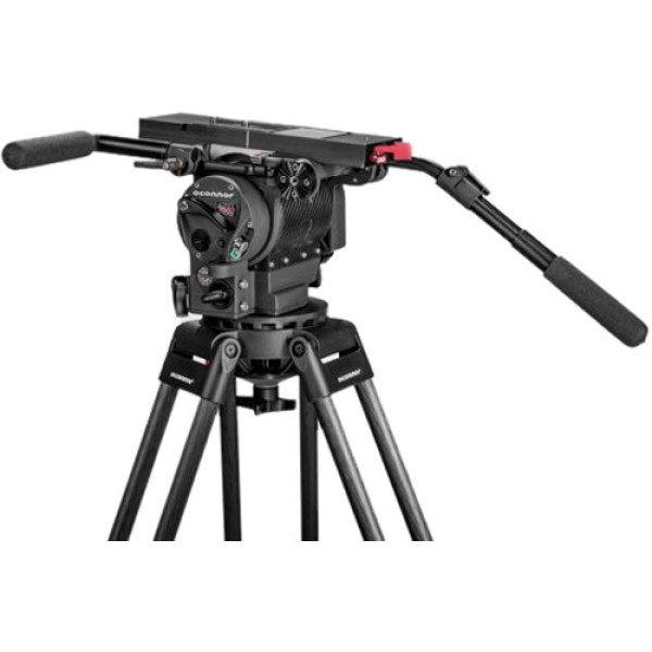 OConnor 2560 Fluid Head & 60L 150mm Bowl Carbon Fiber Tripod System (Mid-Level Spreader)