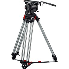 Oconnor Ultimate 2575E Fluid Head & Cine Mitchell Tripod System with Floor Spreader
