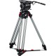 Oconnor Ultimate 2575E Fluid Head & Cine Mitchell Tripod System with Floor Spreader