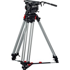 Oconnor 2575E Fluid Head & Cine 150mm Bowl Tripod System with Floor Spreader