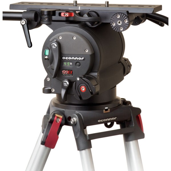 OConnor 120EX Fluid Head & Cine Mitchell Tripod System (Floor Spreader)