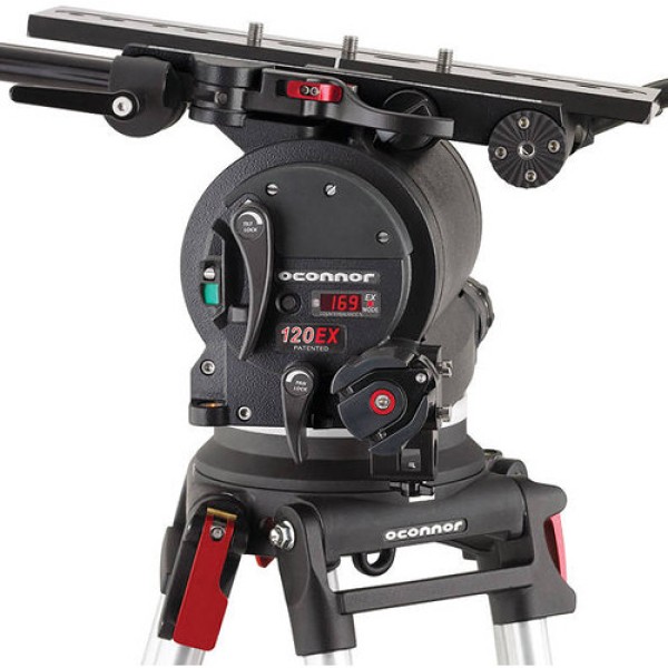 OConnor 120EX Fluid Head & Cine Mitchell Tripod System (Floor Spreader)