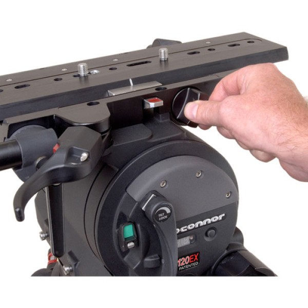 OConnor 120EX Fluid Head & Cine Mitchell Tripod System (Floor Spreader)