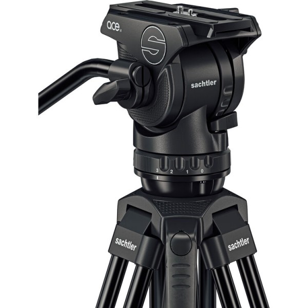 Sachtler System Ace M MS Mk II Fluid Head & Tripod System