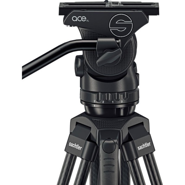 Sachtler System Ace XL CF MS Mk II Fluid Head & Tripod System