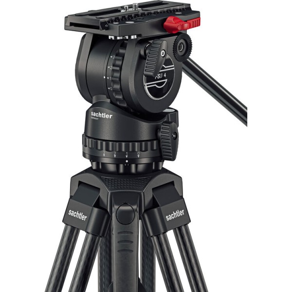 Sachtler System FSB 4 75/2 CF MS Mk II Fluid Head & Tripod System