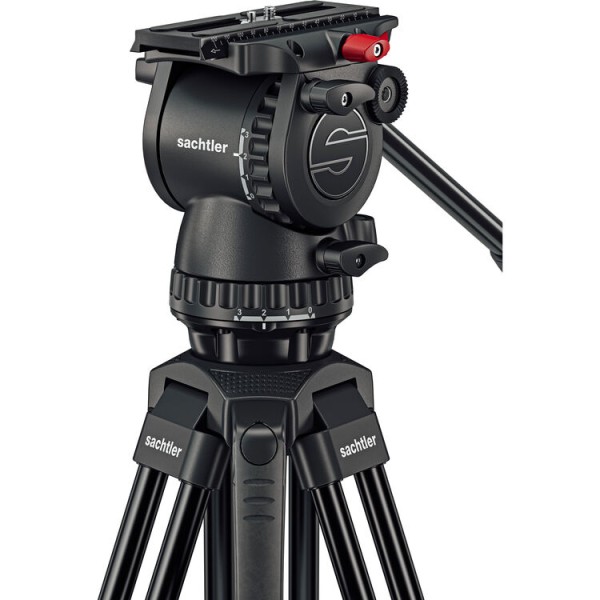 Sachtler System FSB 6 75/2 AL MS Mk II Fluid Head & Tripod System