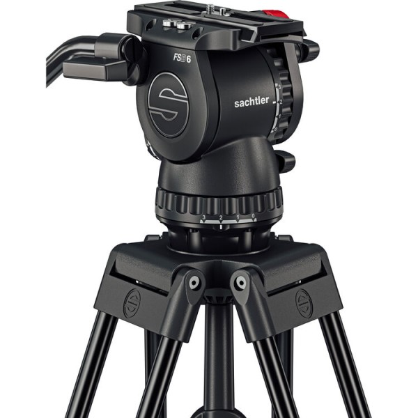 Sachtler System FSB 6 75/2 AL HD MS Mk II Fluid Head & Tripod System