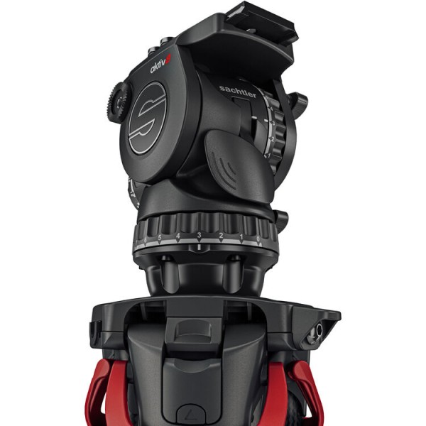 Sachtler System aktiv8 flowtech75 MS Fluid Head & Tripod System