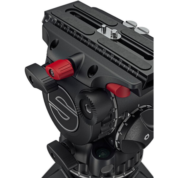 Sachtler System aktiv8 flowtech75 MS Fluid Head & Tripod System