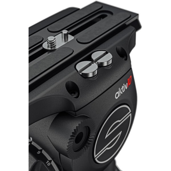 Sachtler System aktiv10 flowtech100 GS Fluid Head & Tripod System