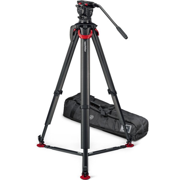 Sachtler System aktiv10 flowtech100 GS Fluid Head & Tripod System