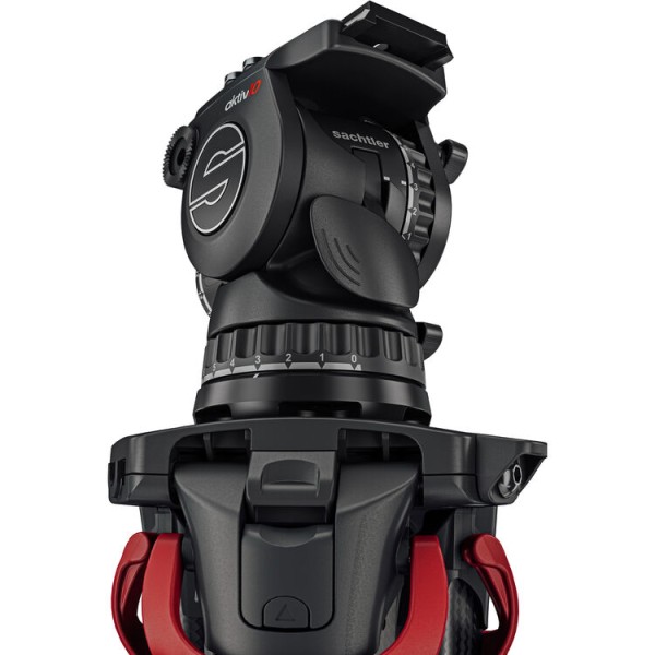 Sachtler System aktiv10 flowtech100 MS Fluid Head & Tripod System