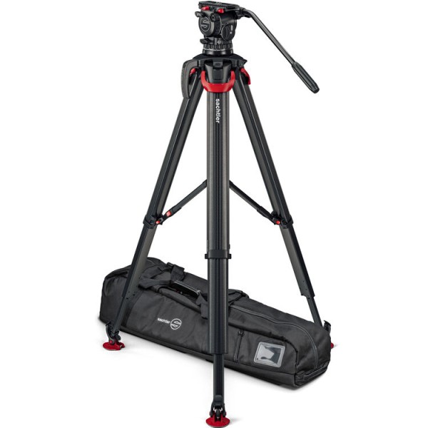 Sachtler System aktiv10 flowtech100 MS Fluid Head & Tripod System