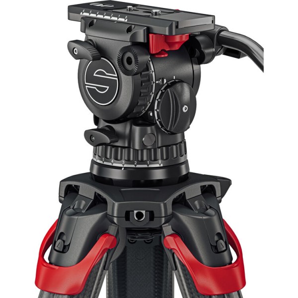 Sachtler System aktiv10T flowtech100 GS Fluid Head & Tripod System