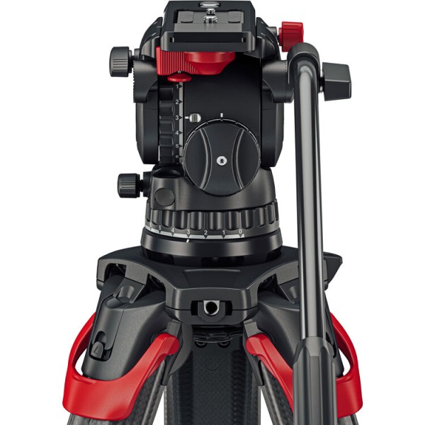 Sachtler System aktiv10T flowtech100 MS Fluid Head & Tripod System