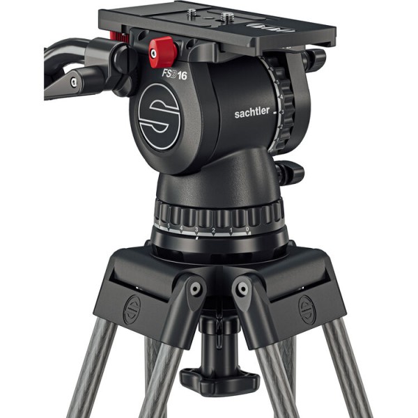 Sachtler System FSB 16T Mk II ENG CF GS Fluid Head & Tripod System
