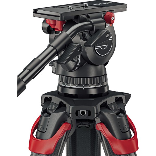 Sachtler System aktiv16T flowtech100 MS Fluid Head & Tripod System