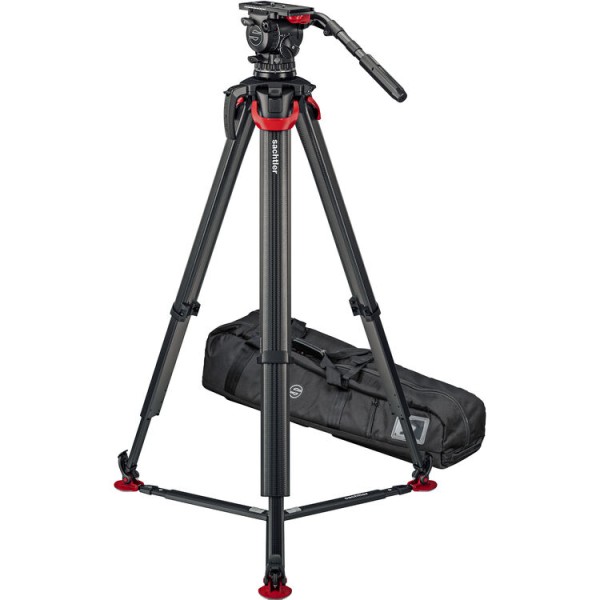 Sachtler System aktiv18T flowtech100 GS Fluid Head & Tripod System