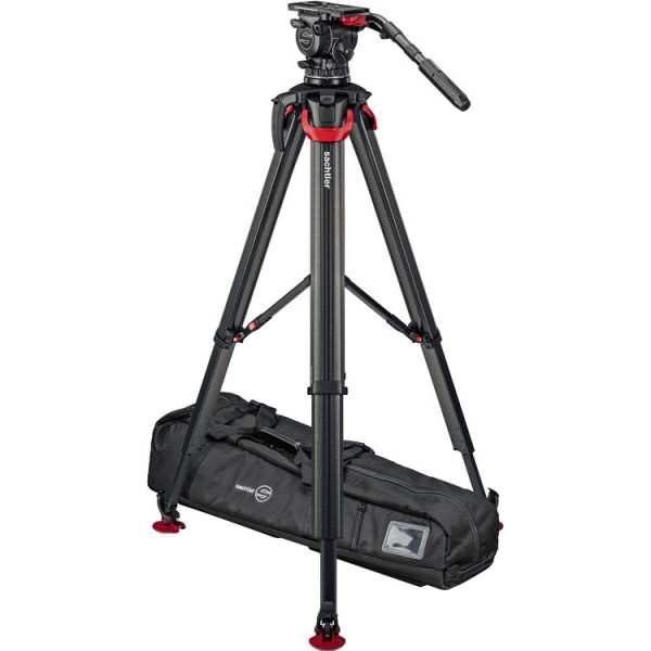 Sachtler System aktiv18T flowtech100 MS Fluid Head & Tripod System