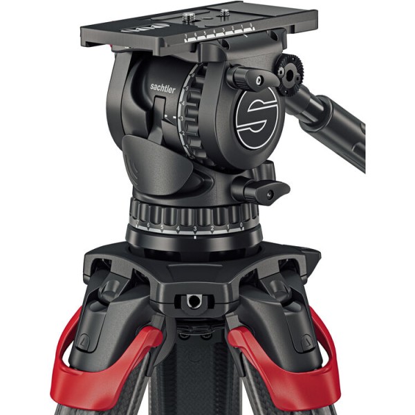 Sachtler System aktiv18T flowtech100 MS Fluid Head & Tripod System