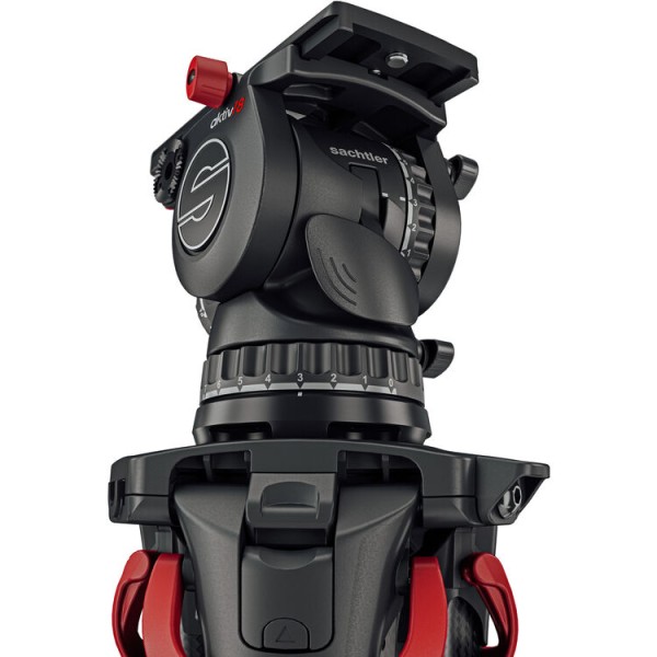 Sachtler System aktiv18T flowtech100 MS Fluid Head & Tripod System