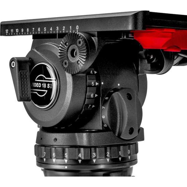 Sachtler System 18 S2 ENG 2 D Fluid Head & Tripod System