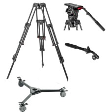 Sachtler System 18 S2 ENG 2 D Dolly Fluid Head & Tripod System