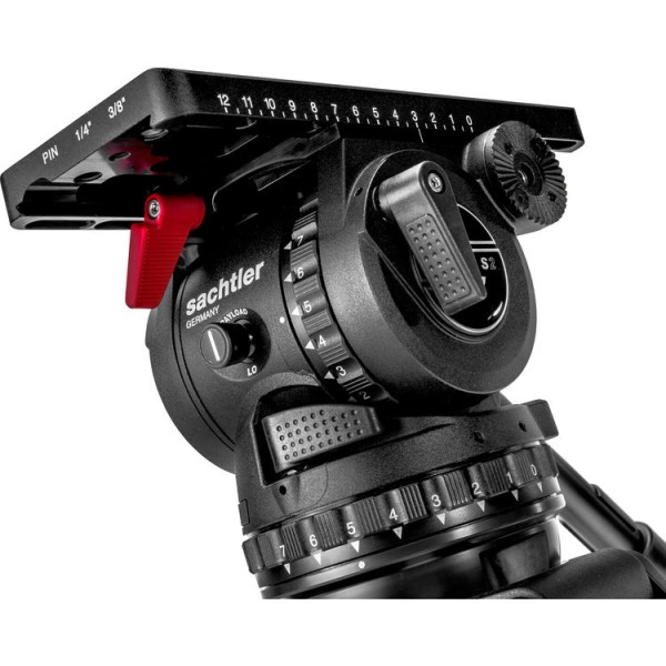 Sachtler System 18 S2 ENG 2 D Dolly Fluid Head & Tripod System