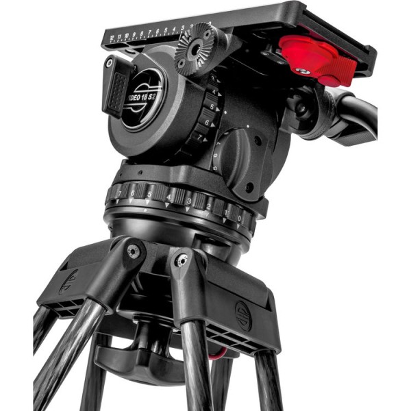 Sachtler System 18 S2 HD MCF Fluid Head & Tripod System