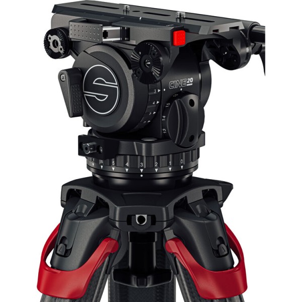 Sachtler System Cine 20 flowtech100 MS Fluid Head & Tripod System