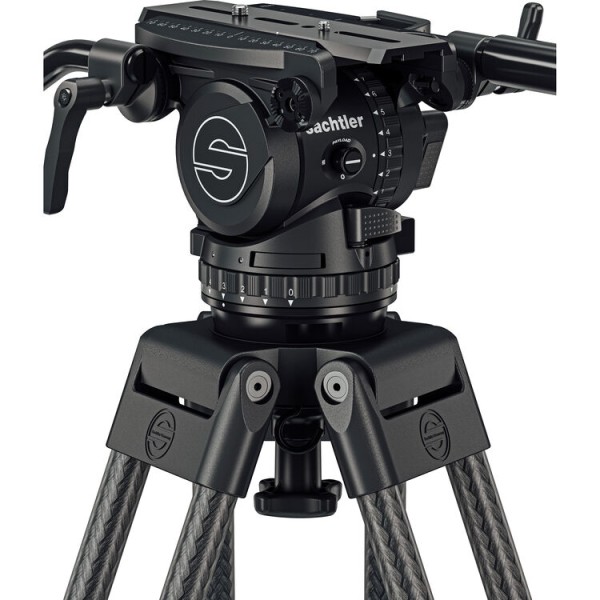 Sachtler System Cine 20 HD CF MS Fluid Head & Tripod System