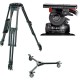 Sachtler System 25 EFP 2 D Dolly Fluid Head & Tripod System