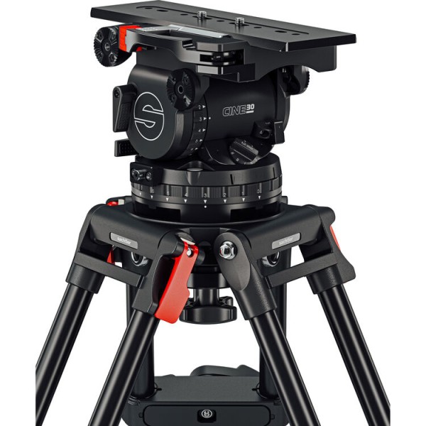Sachtler System Cine 30 Fluid Head & Tripod System