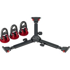 Sachtler Mid-Level Spreader 75/2 Mk II Set with Rubber Feet