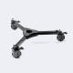 Sachtler Hot Pod Dolly with 100mm Wheels & Cable Guards