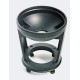 Vinten 150mm Bowl Adaptor to 4-Bolt Flat Base with Quickfix Ring