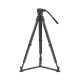 Vinten System Vision blue flowtech75 Carbon Fiber Tripod Package (Ground Spreader)
