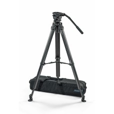 Vinten System Vision blue flowtech75 Carbon Fiber Tripod Package (Mid-Level Spreader)