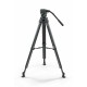 Vinten System Vision blue flowtech75 Carbon Fiber Tripod Package (Mid-Level Spreader)
