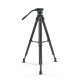 Vinten System Vision blue flowtech75 Carbon Fiber Tripod Package (Mid-Level Spreader)