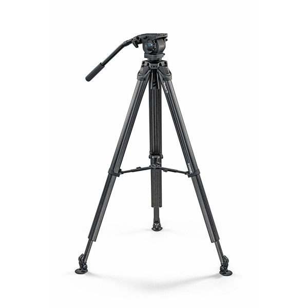 Vinten System Vision blue3 flowtech75 Carbon Fiber Tripod Package (Mid-Level Spreader)