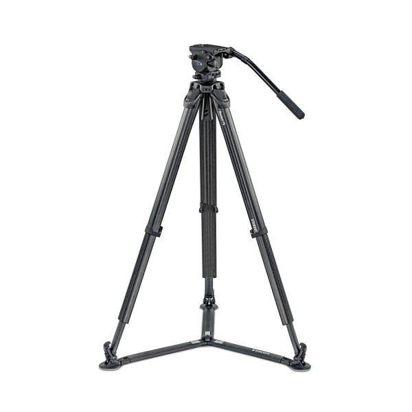 Vinten System Vision blue5 flowtech75 Carbon Fiber Tripod Package (Ground Spreader)