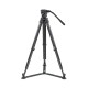 Vinten System Vision blue5 flowtech75 Carbon Fiber Tripod Package (Ground Spreader)